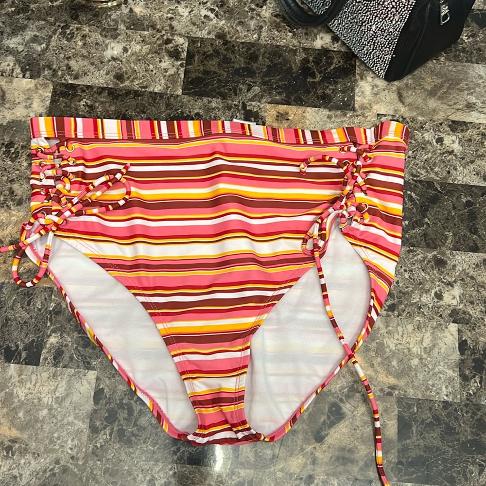 Plus size island rays bikini set